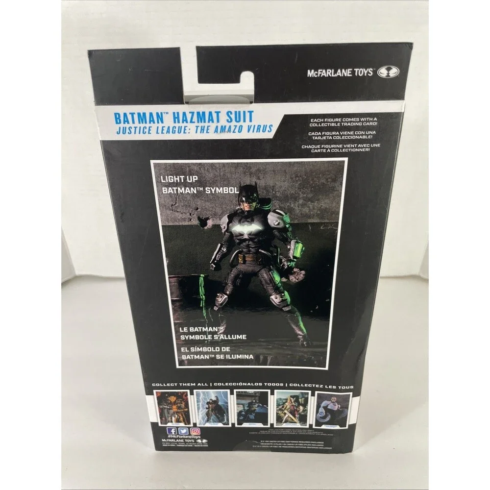 McFarlane Toys DC Multiverse Batman Hazmat Suit 7 inch Action Figure New Sealed